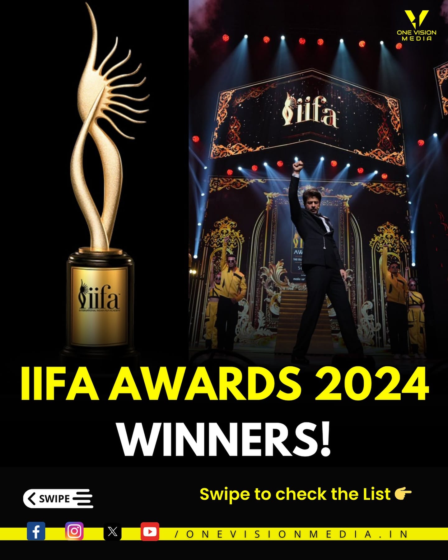IIFA Awards 2024 Hindi Full Show Movie Poster - CineFreak