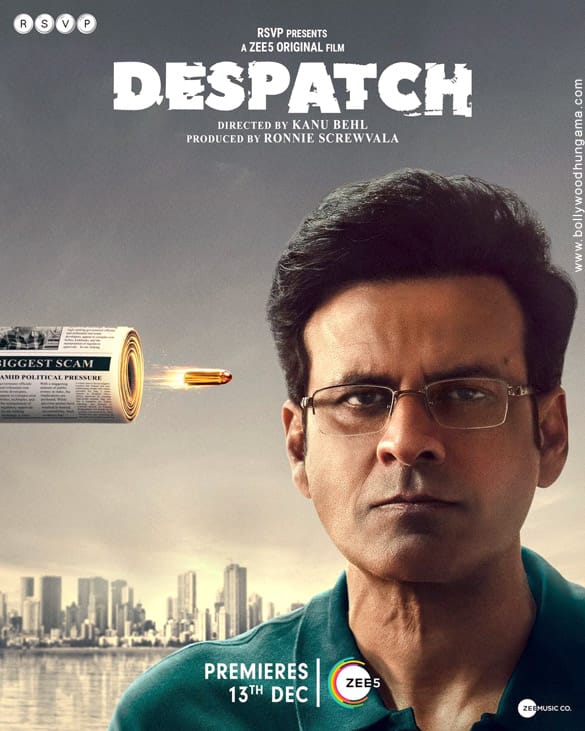 Despatch 2024 Hindi Movie Poster - CineFreak
