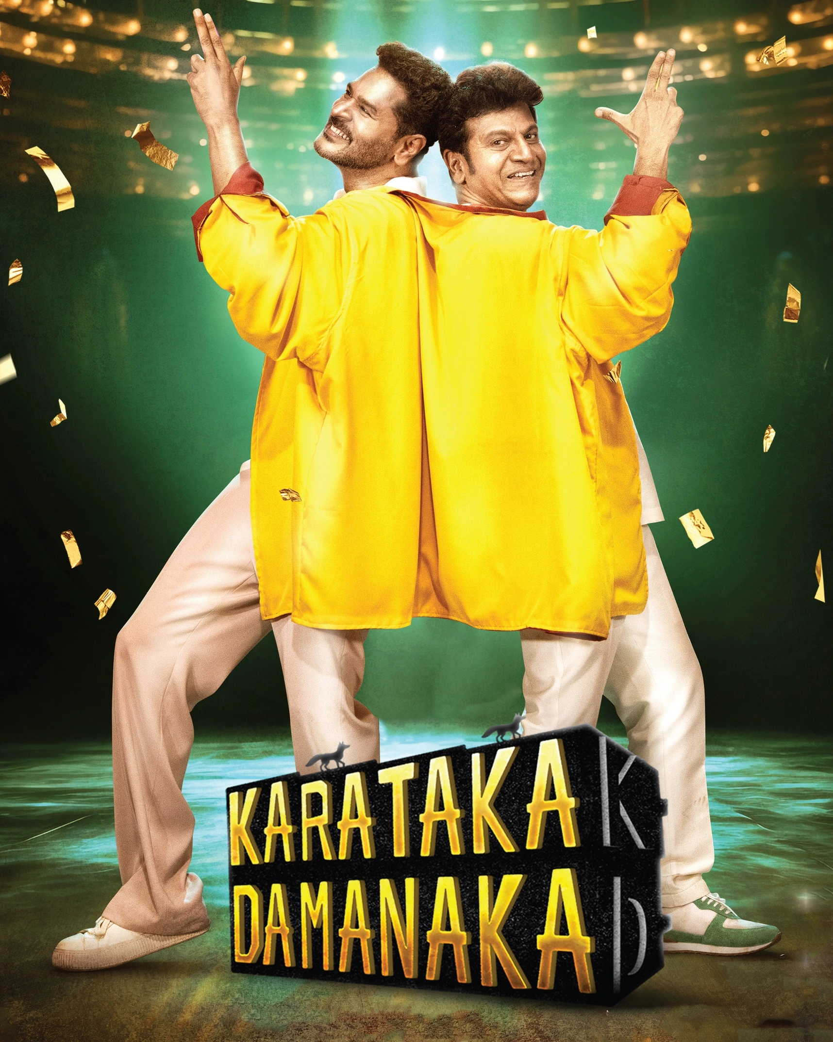 Karataka Damanaka 2024 Hindi Dubbed Movie Poster - CineFreak