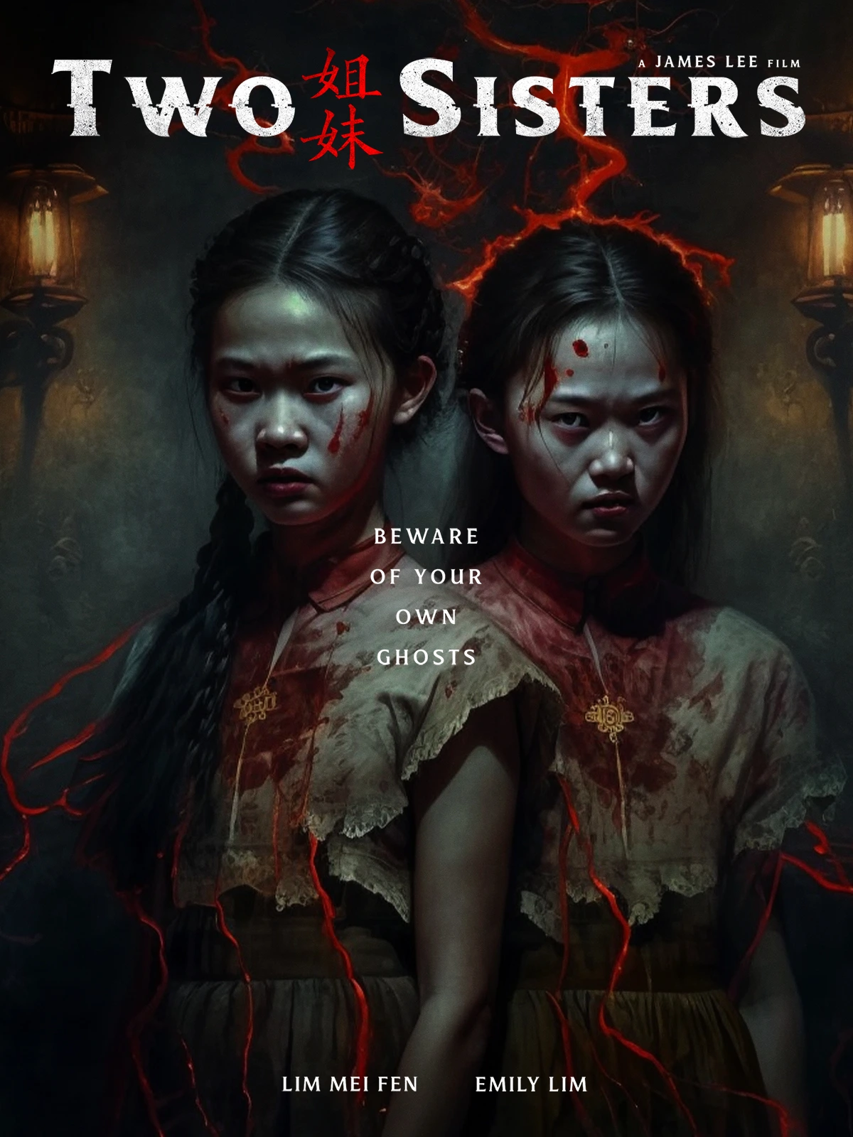 Two Sisters 2019 Dual Audio Movie Poster - CineFreak