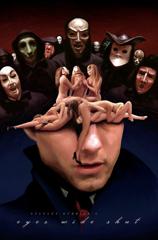 18 Eyes Wide Shut 1999 English Movie Poster - CineFreak