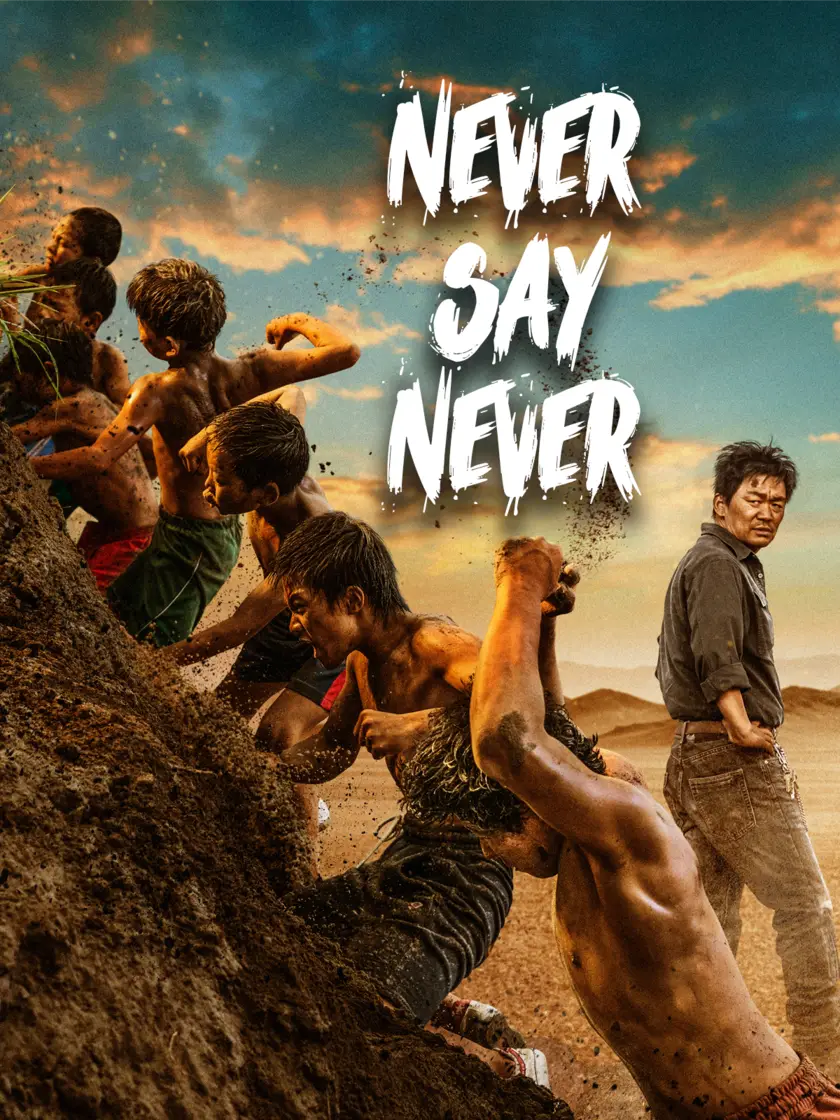 Never Say Never (2023) Dual Audio Hindi Dubbed Chinese Amazon Movie Poster - CineFreak
