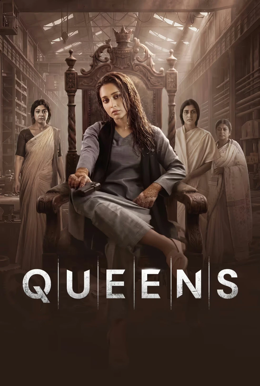 Queens (2026) Bengali Hoichoi Original Web series Season 1 All Episodes Movie Poster - CineFreak